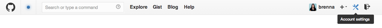 GitHub Account Settings